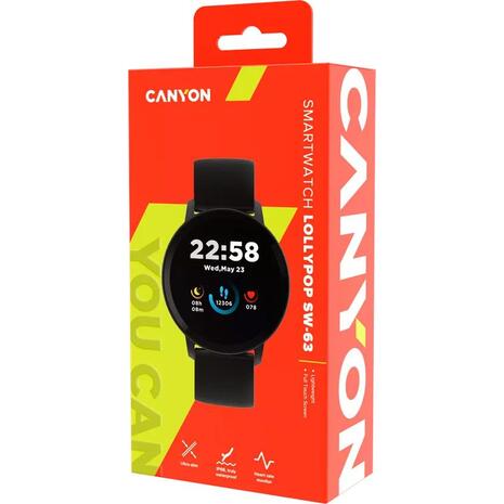 Smartwatch Canyon Lollypop SW-63 Black CNS-SW63BB